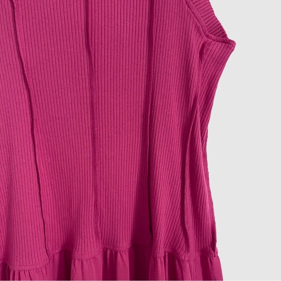 Anthropologie Daily Practice Buzzer Beater Sleeveless Mini Dress  Size M NWT - Picture 7 of 11